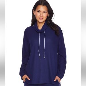 HONEYDEW Lounge Pro Pullover Waffle Tops size M